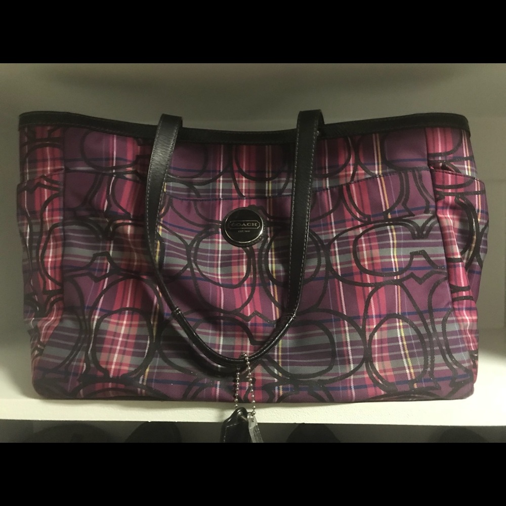 Oversized Coach Tote
